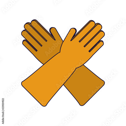 Construction gloves equipment