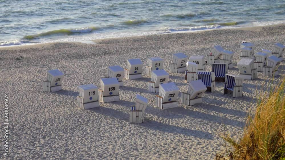 Strandkörbe am Nordseestrand 