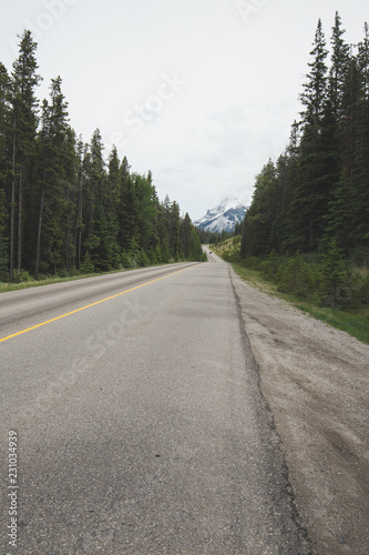 Amazing road to Banff 