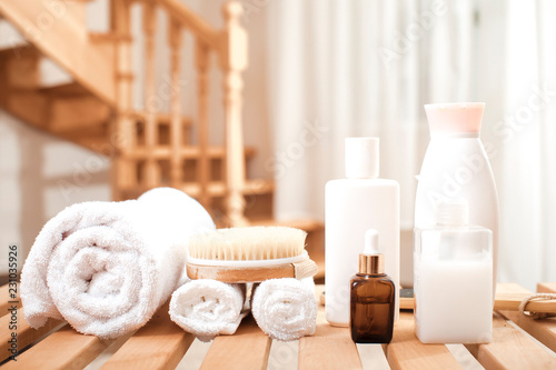Care products for the body. Spa treatments