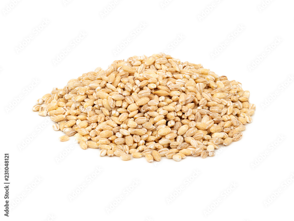 Pile pearl barley Pile pearl barley