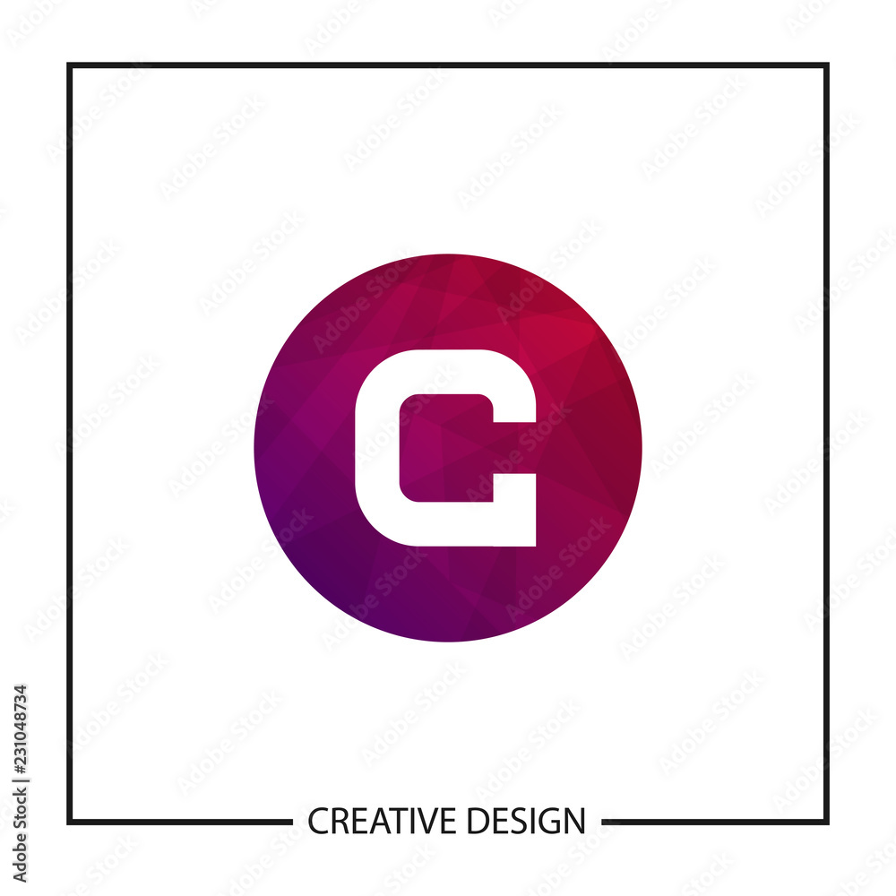 Initial Letter C Logo Template Design Vector Illustration Initial Letter C Logo Template Design Vector Illustration