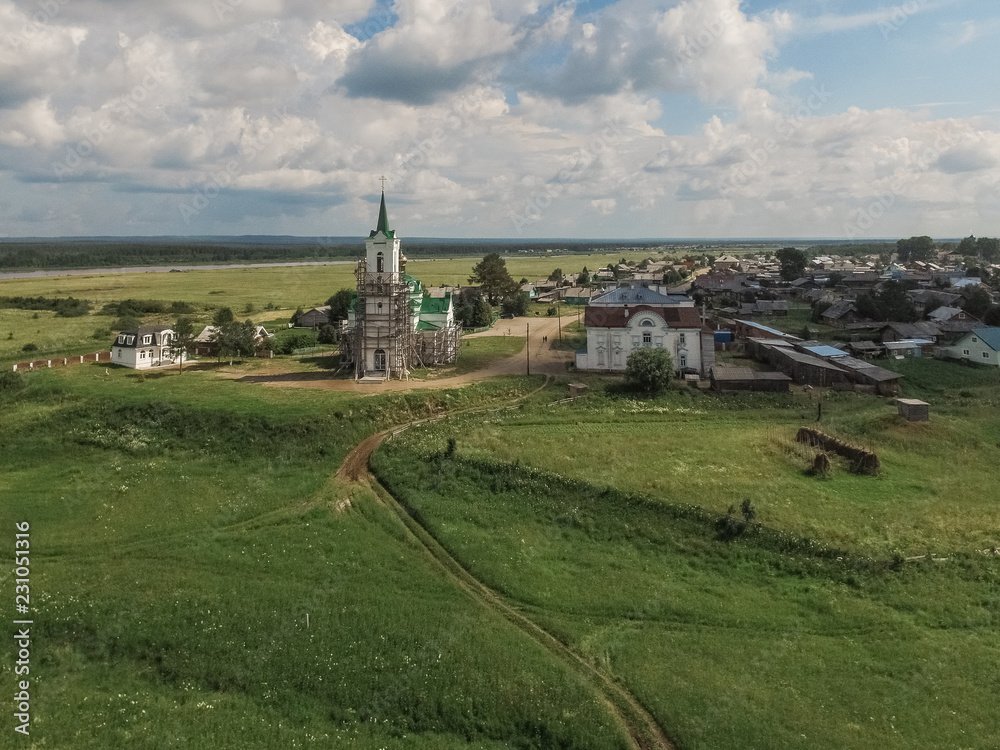 Village in the Russian North