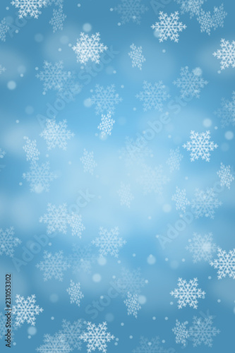 Weihnachten Hintergrund Schnee Karte Weihnachtskarte Schneeflocke Hochformat Textfreiraum Copyspace