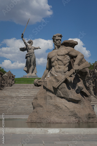 Stalingrad. Monument Motherland