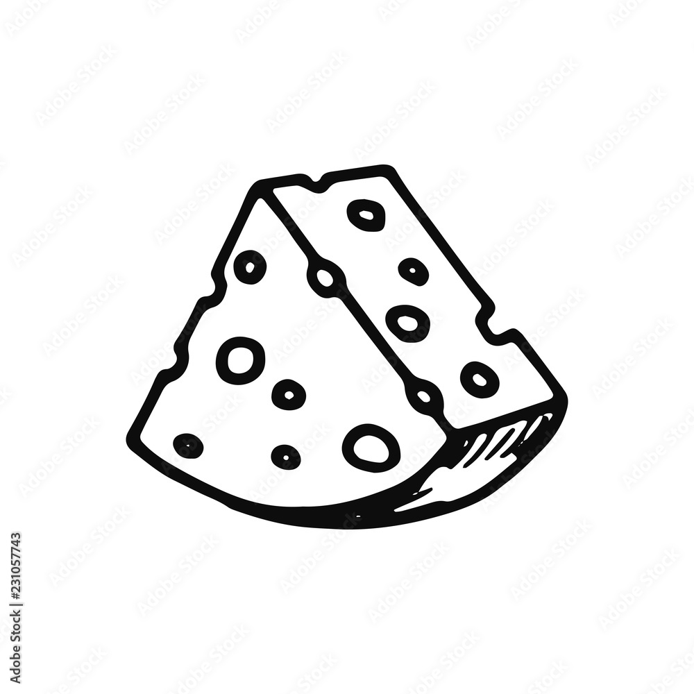 cheese icon. isolated black object cheese icon. isolated black object