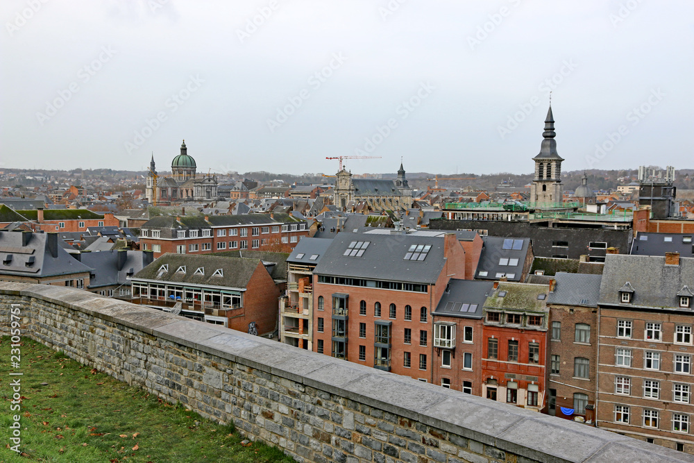 Namur, Belgium from the Citadel