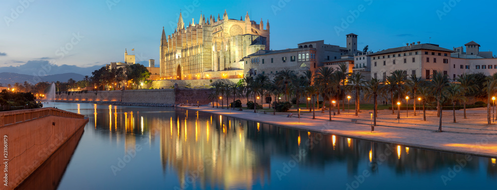 Fototapeta Katedra na Majorce