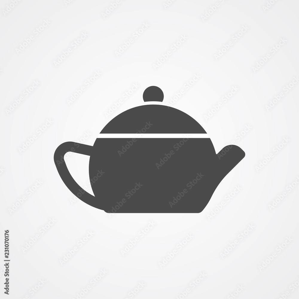 Teapot vector icon sign symbol Teapot vector icon sign symbol