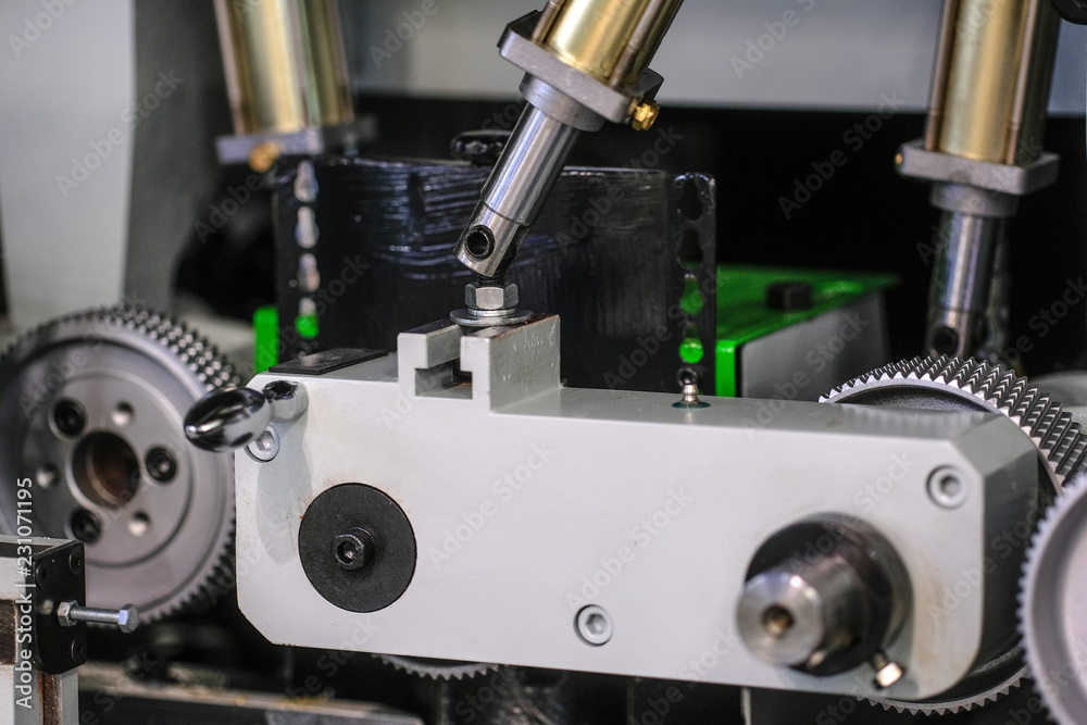 The image of a wood working machine The image of a wood working machine