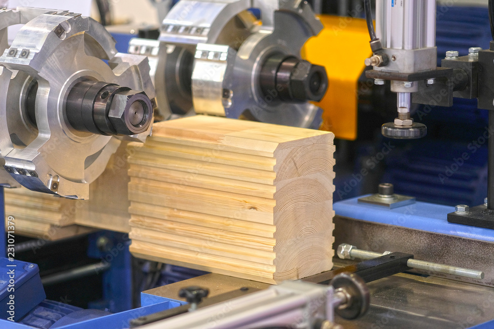 The image of a wood working machine The image of a wood working machine