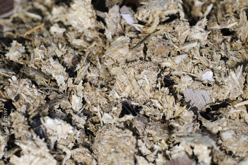 Background with the image of wood shredding Background with the image of wood shredding