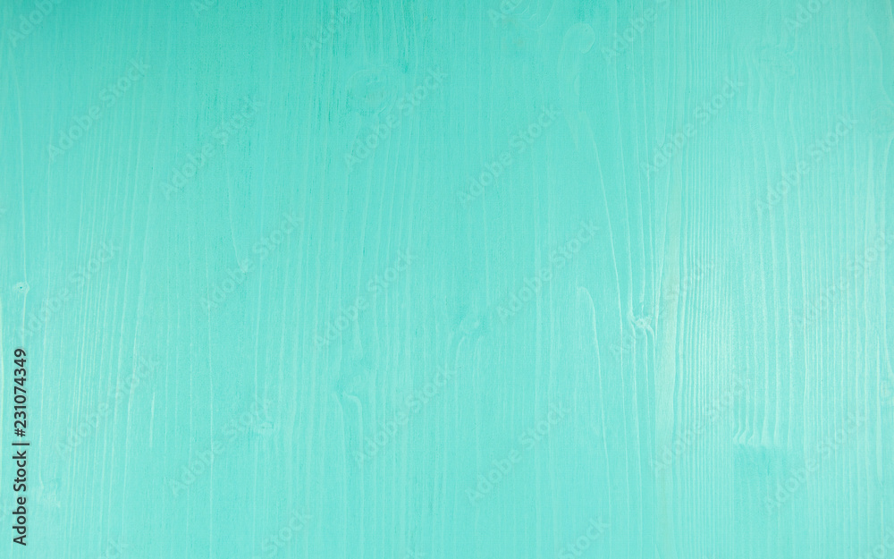 Texture of an azure wooden board