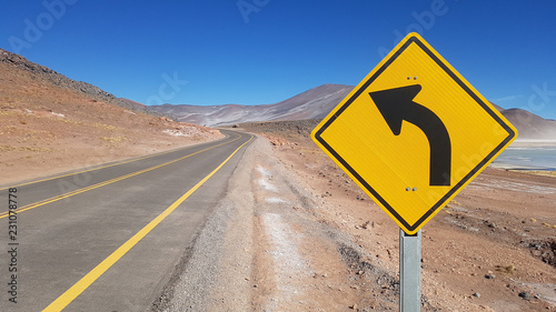 Road in Atacama, Chile
