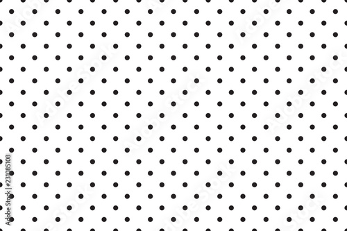 Vector polka dots pattern. Dots background.