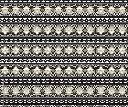Tribal art pattern. Ethnic geometric print. Aztec colorful repeating background texture.vector illustration.