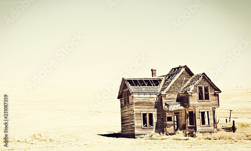 Fotografie, Tablou Abandoned House