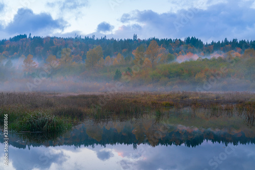 Fog On The Beaver Pond © John