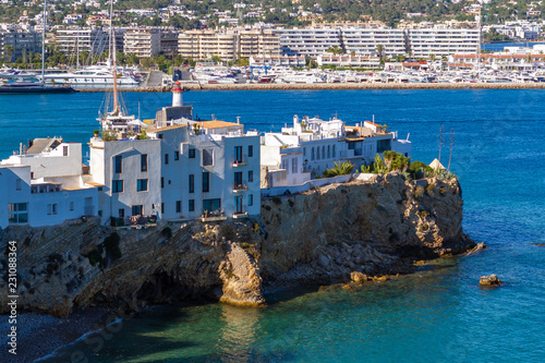 Fototapeta Naklejka Na Ścianę i Meble -  Ibiza Stadt - Hafen - Eivissa