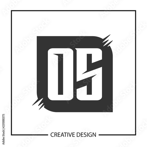 Initial Letter OS Logo Template Design Vector Illustration
