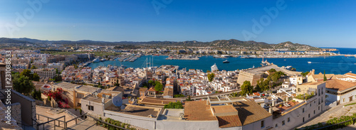 Ibiza-Stadt Eivissa Panoarma photo
