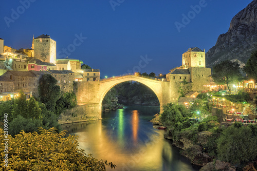 Mostar Old Bridge, Bosnia And Herzegovina