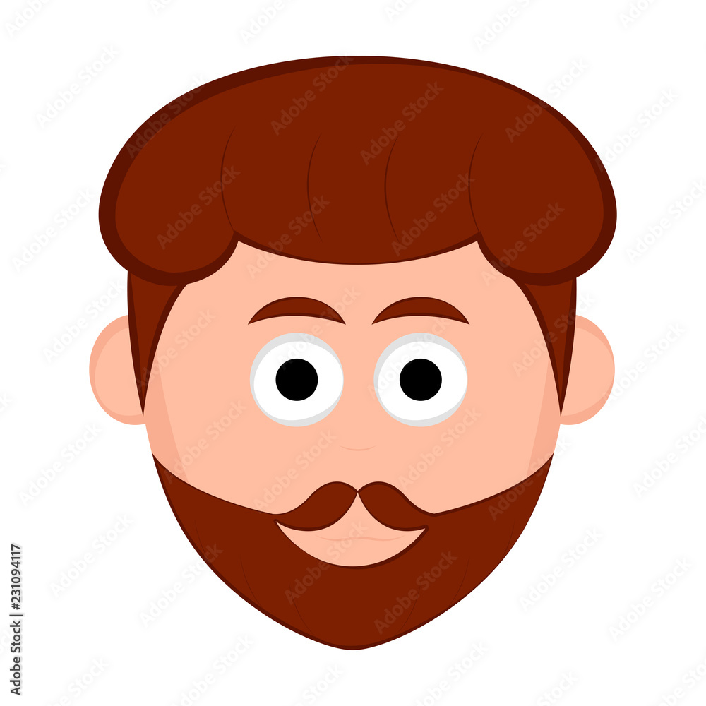 Isolated hipster avatar image. Vector illustration design Isolated hipster avatar image. Vector illustration design