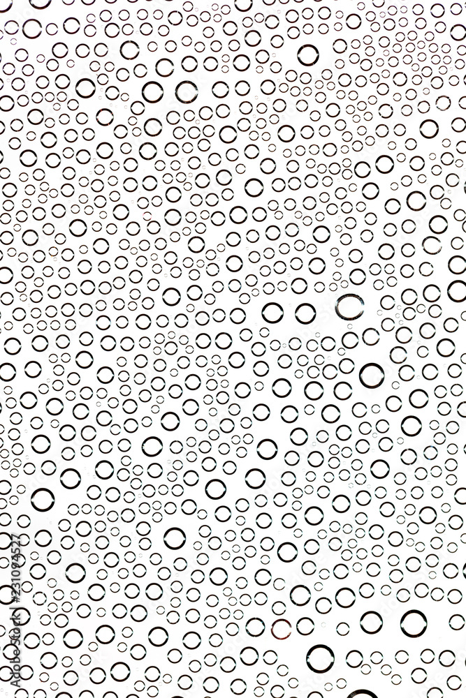 drops of condensate drops of condensate