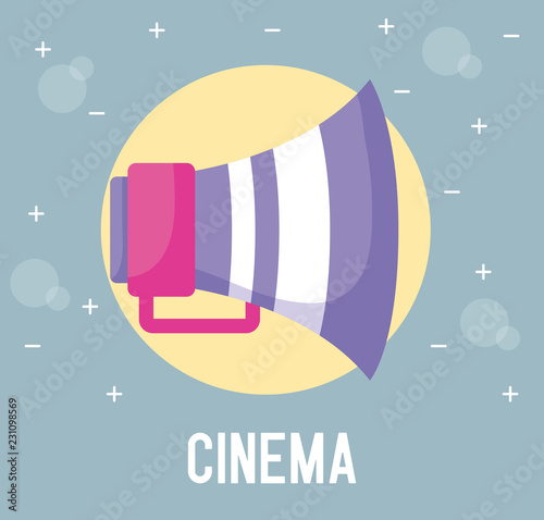 megaphone of director cinema icon