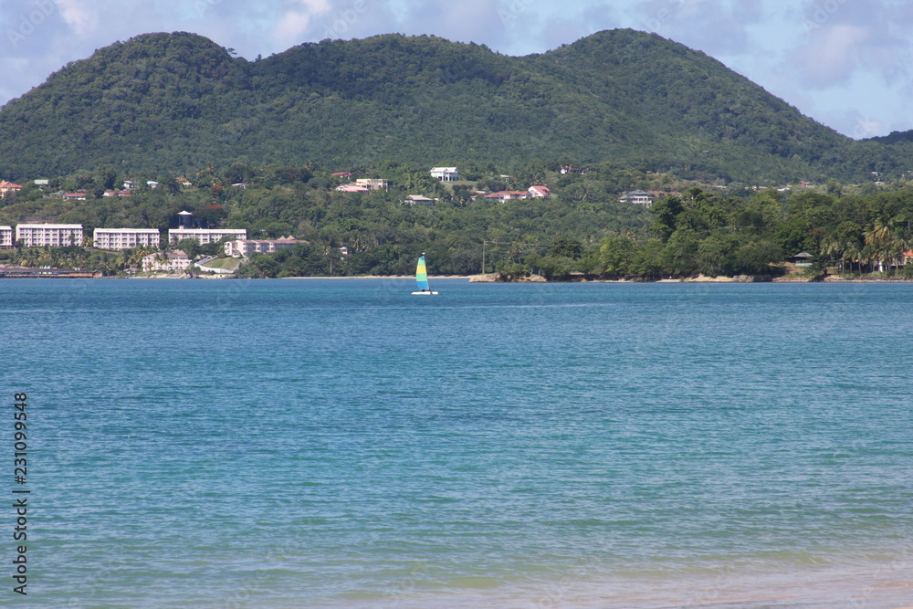 Obraz premium Caribbean beach