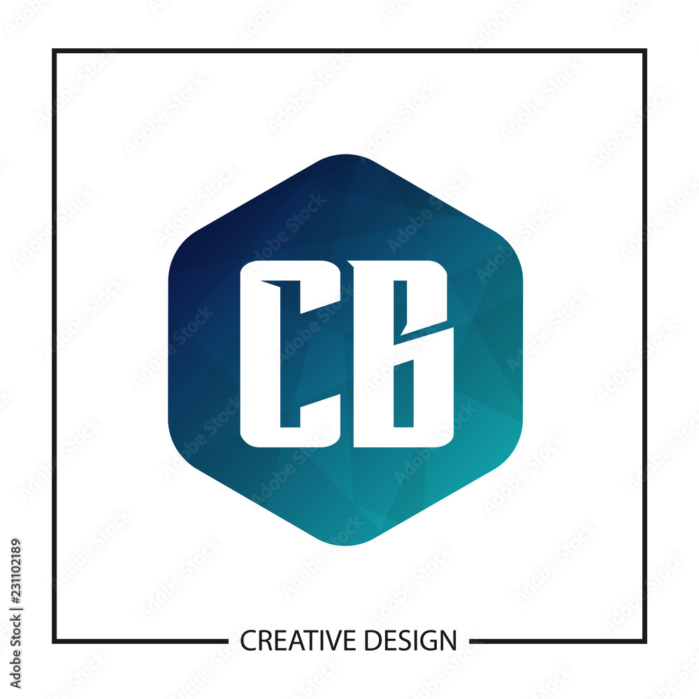 Initial Letter CB Logo Template Design Vector Illustration Initial Letter CB Logo Template Design Vector Illustration