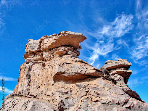 Bolivia, Salar de Uyuni, Arbol De Piedra scenic views and landscapes