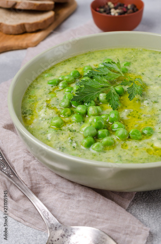 Vegetable cream soup