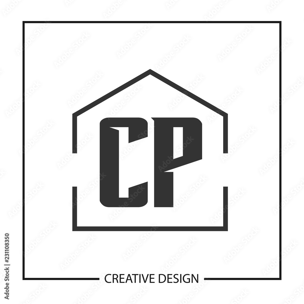 Initial Letter CP Logo Template Design Vector Illustration Initial Letter CP Logo Template Design Vector Illustration