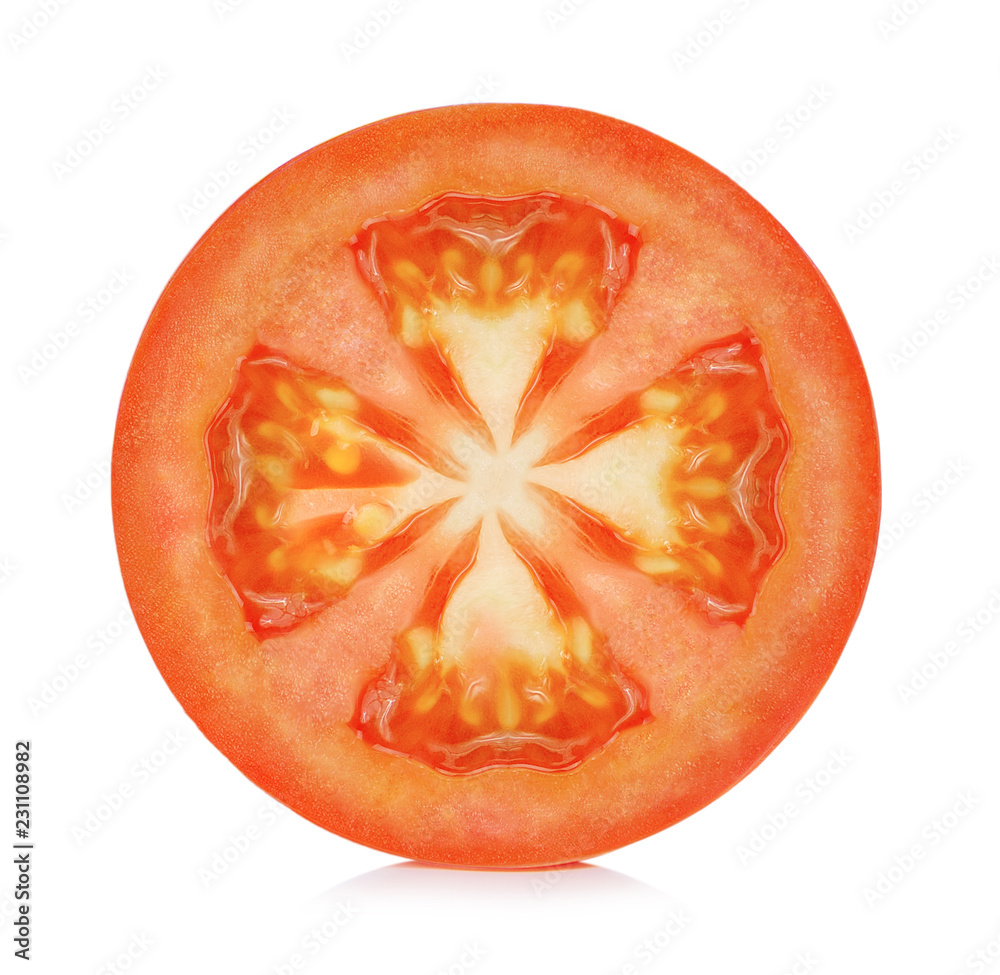 Fresh tomatoes isolated on white background Fresh tomatoes isolated on white background