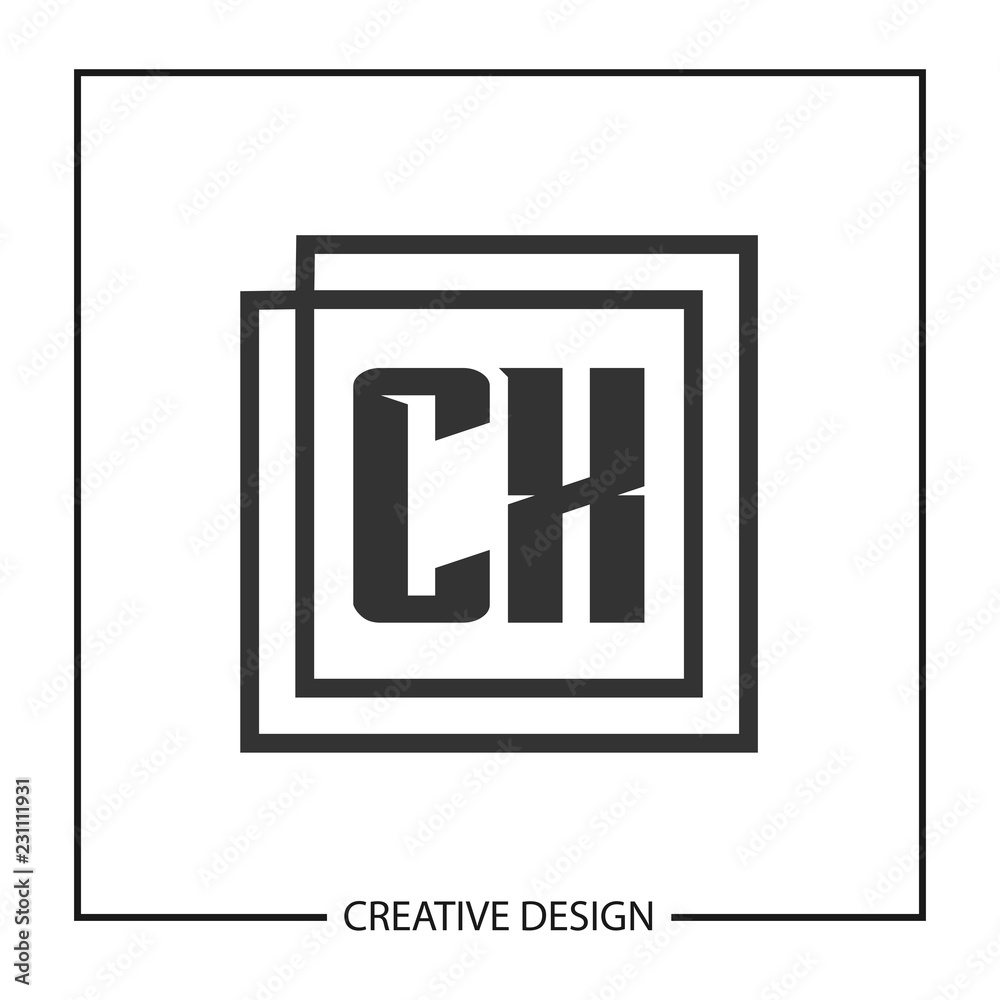Initial Letter CX Logo Template Design Vector Illustration