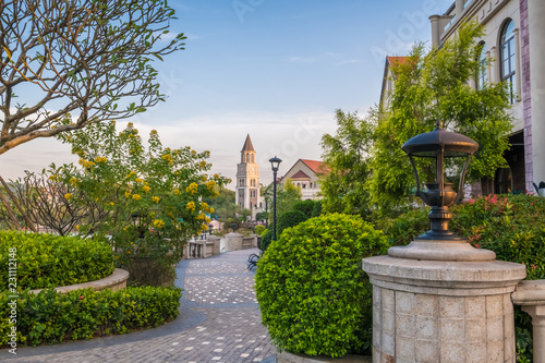 European small Town landscape