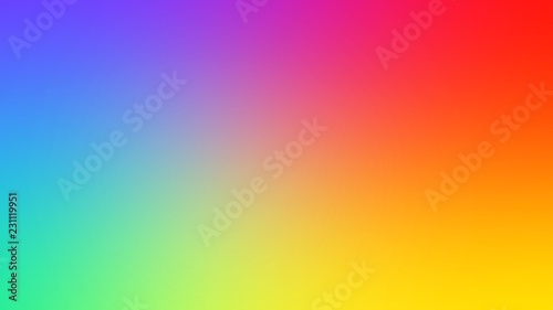 Canvastavla Abstract blurred gradient background in bright colors
