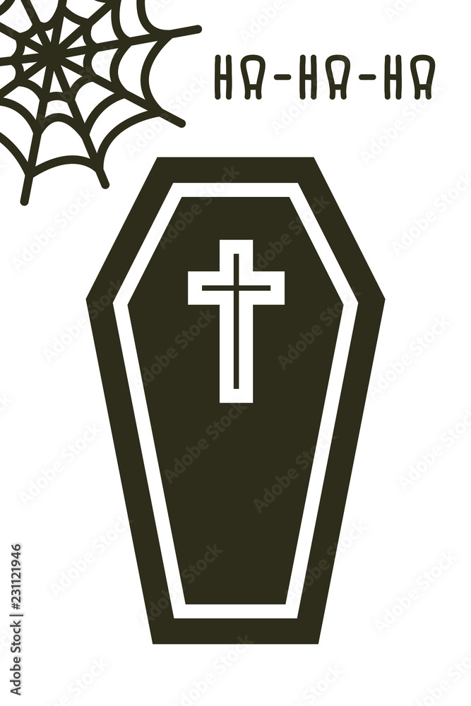 Obraz premium Halloween card.