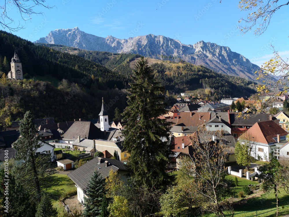 Eisenerz in der Steiermark, Österreich