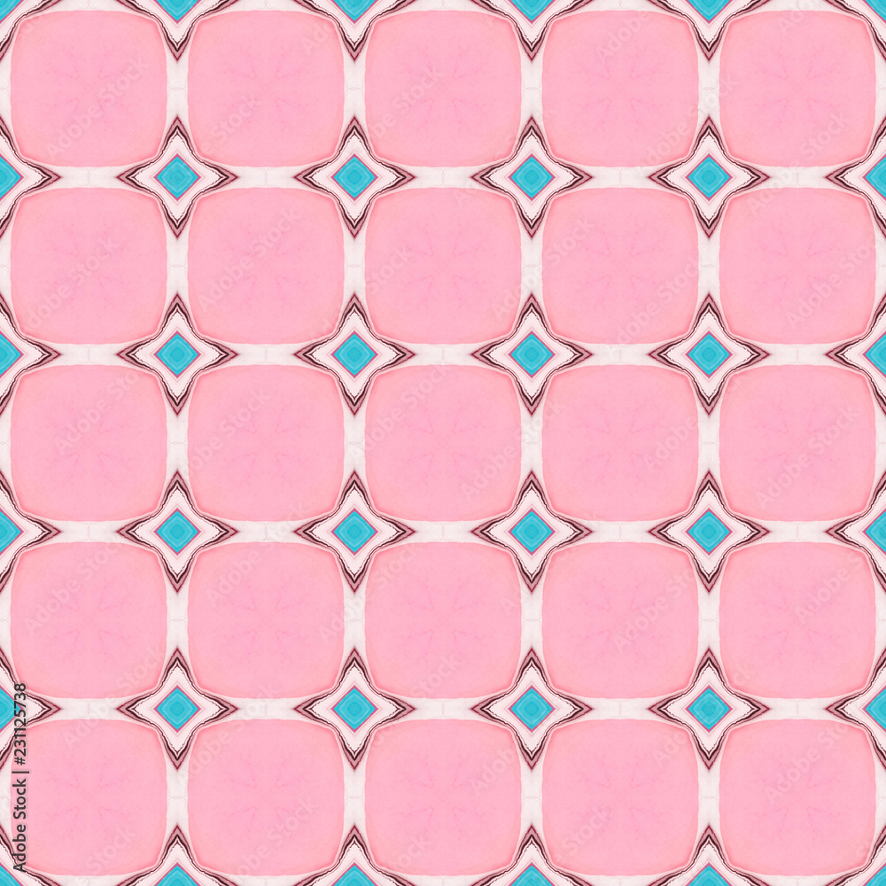Fototapeta premium Abstract seamless geometrical pattern. Vintage background texture.