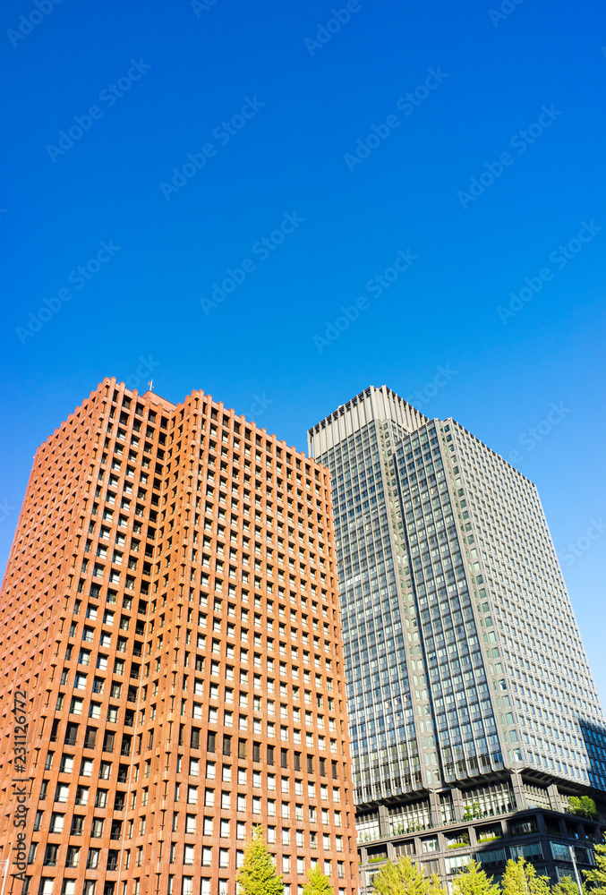 city view of Marunouchi Tokyo city view of Marunouchi Tokyo