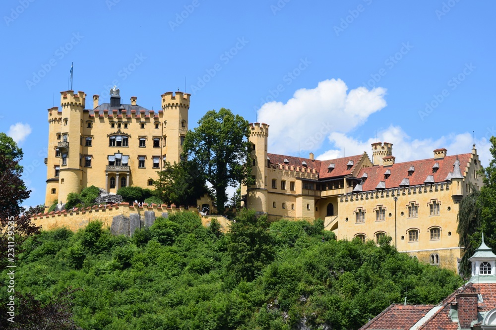 Schloss (Castle) Hohenschwangau, Bavaria, Germany