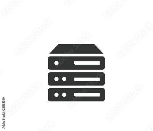 Data Server Icon  photo