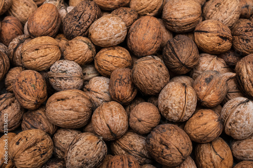 walnuts background