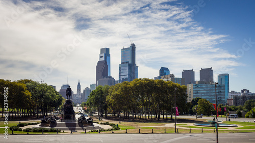 Obraz na płótnie Philly skyline