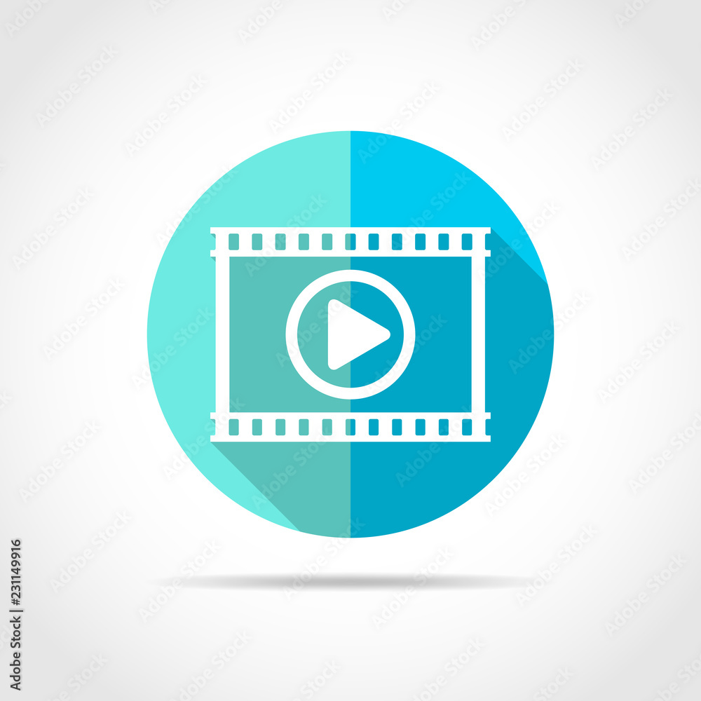 Play Video button. Vector Illustration. Play icon Play Video button. Vector Illustration. Play icon