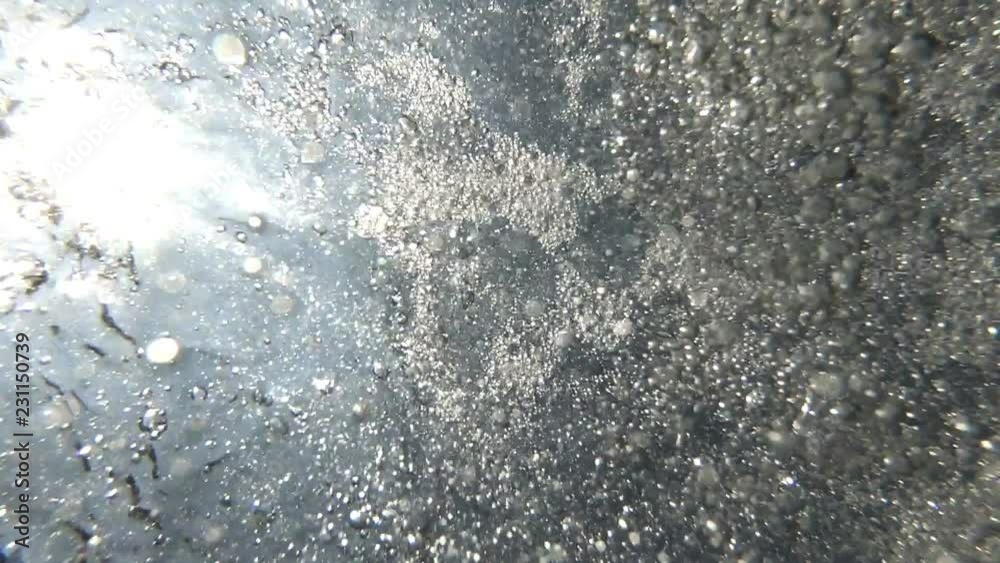 bubble in water bubble in water