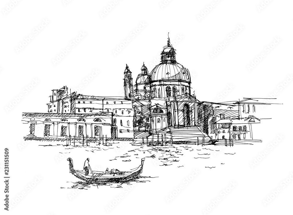 Sketch of Venice