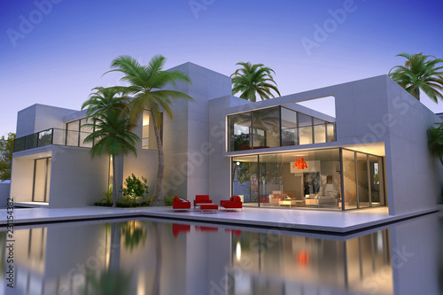 Sumptuous modern house